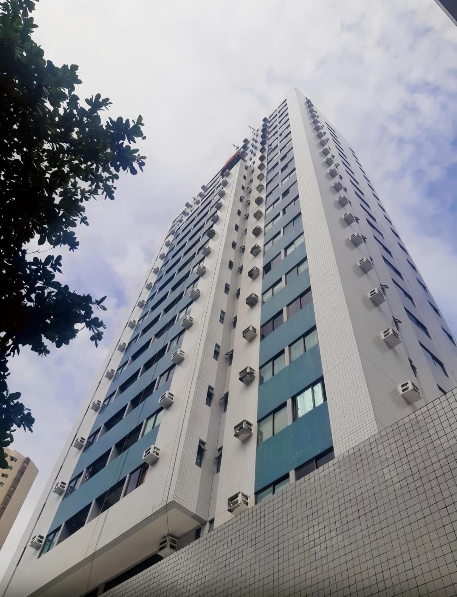 Flat Piscina No Rooftop Aluguel Temporada Em Recife Kültér fotó