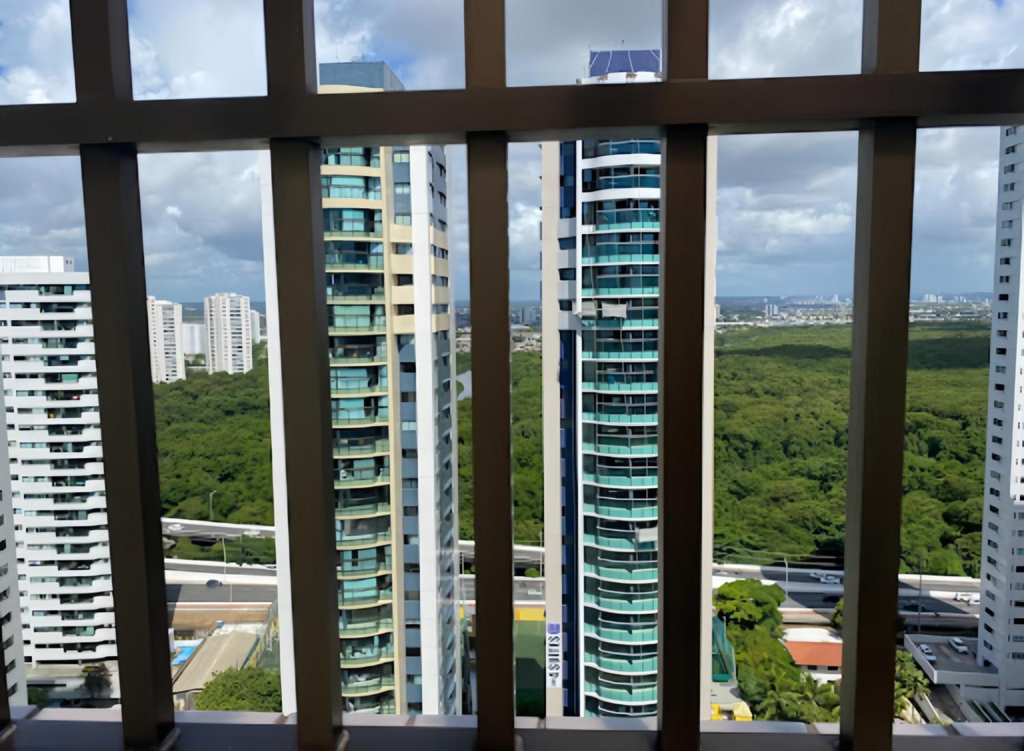 Flat Piscina No Rooftop Aluguel Temporada Em Recife Kültér fotó